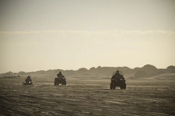 Die 3 Quads am Strand — Stockfoto