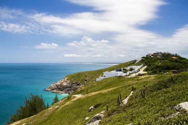 Morro, huis en zee — Stockfoto