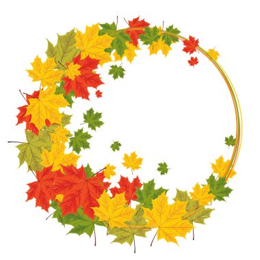 sonbahar yaprakları ile yazdırma