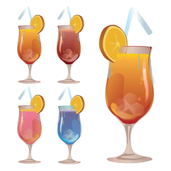 Cocktail — Image vectorielle