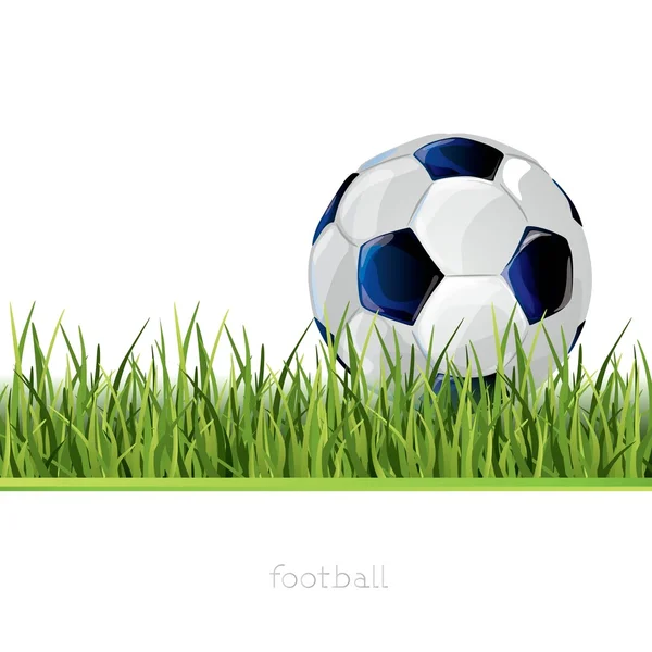 Ball fotboll — Stock vektor