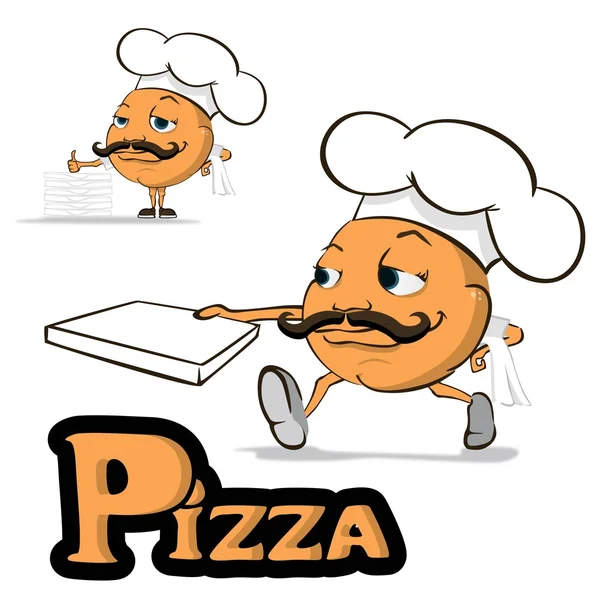 Pizza — Stock vektor