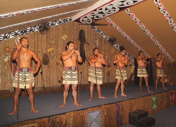 New Zealand- Maori Show — Stock Photo, Image