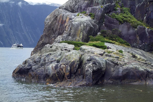 Nouvelle-Zélande, son milford — Photo