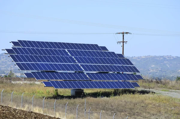 Greece, solar energy — Stock Photo, Image