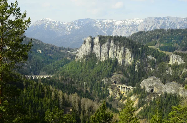 Áustria, Semmering Railway — Fotografia de Stock