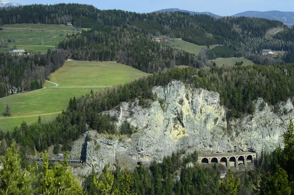 Österrike, Semmeringbanan — Stockfoto