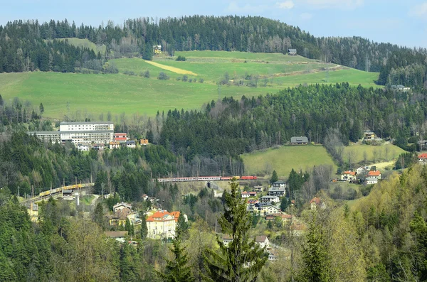 Αυστρία, semmering σιδηροδρόμων — Φωτογραφία Αρχείου