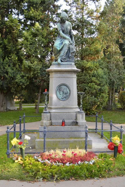 Austria, Vienna,Cemetery — Stock Photo, Image