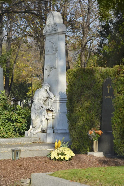 Austria, Vienna, Cemetery — Stock Photo, Image