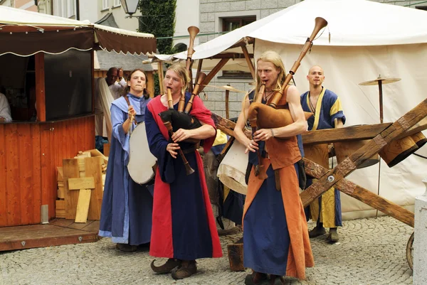 德国，在巴伐利亚的中世纪节 — 图库照片