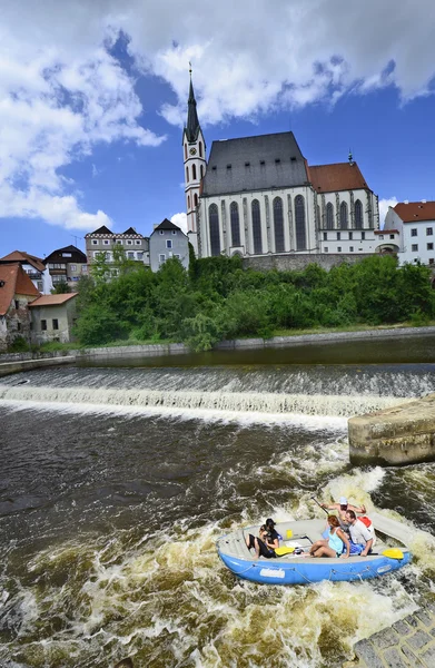 Tjeckien, Krumlov — Stockfoto