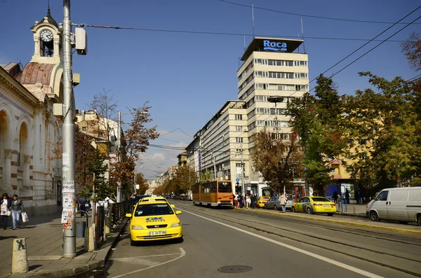 Bulgaria, Sofia, traffic — Stock Photo, Image