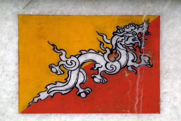 Bhoutan, emblème national — Photo