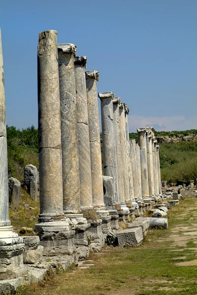 Turkey, ancient Perge — Stock Photo, Image