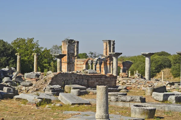 Yunanistan, antik Philippi — Stok fotoğraf