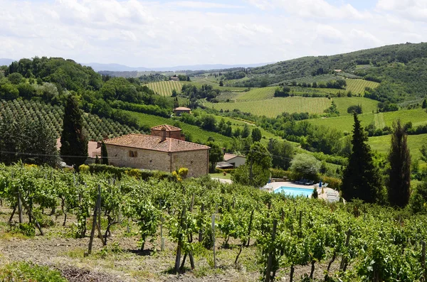 Italien, Toscana, landskab - Stock-foto