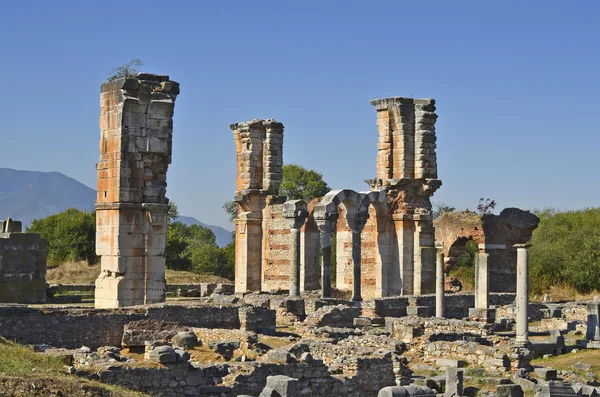 Grécia, Filipos antigos — Fotografia de Stock