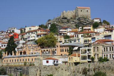 Greece, Kavala, fortress clipart