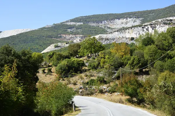 Yunanistan, mermer sanayi — Stok fotoğraf