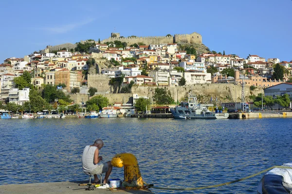 Grekland, staden Kavala — Stockfoto