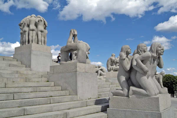 Noruega, Vigeland Park — Foto de Stock