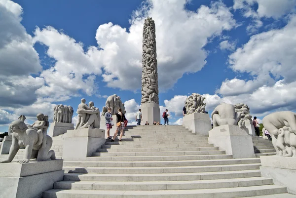 Noruega, Vigeland Park — Foto de Stock