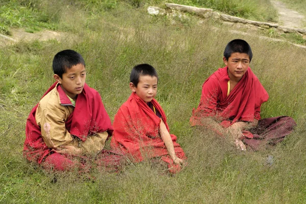 Азия, Бутан, Бумтанг — стоковое фото