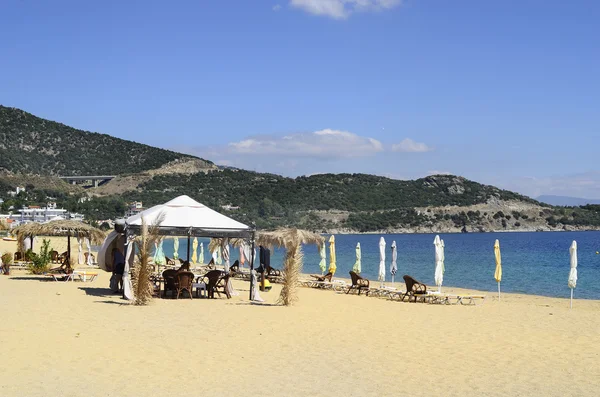 Grekland, Kavala, Beach — Stockfoto