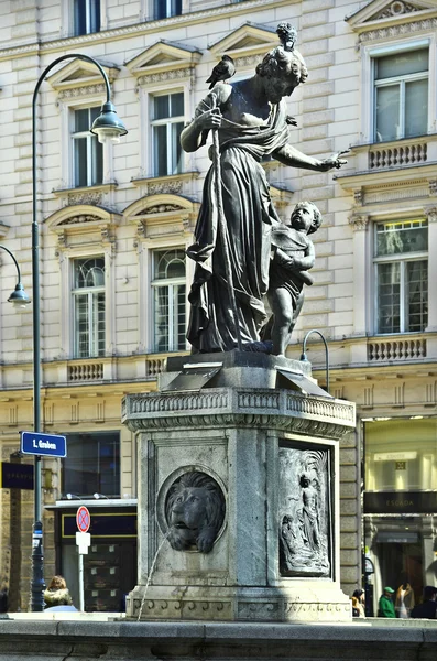 Ausztria, Bécs, szobor — Stock Fotó