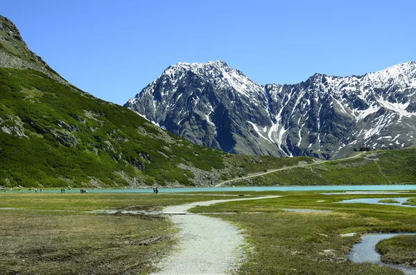 Rakousko, Tyrolsko, Alpy — Stock fotografie