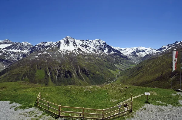 Áustria, Tirol, Alpes — Fotografia de Stock