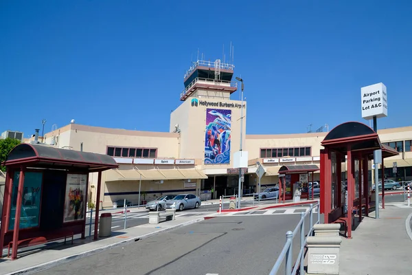 Los Angeles Eua Setembro 2020 Terminal Aeroporto Hollywood Burbank Antigo — Fotografia de Stock