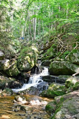 Avusturya, Ysperklamm Waldviertel 'in doğal bir anıtıdır, Batı Avusturya' nın bir parçası, ysper Alp deresi boyunca patikaları, köprüleri ve şelaleleri vardır.