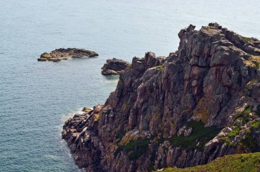 Jersey, İngiltere, Channell 'de kayalık sahil