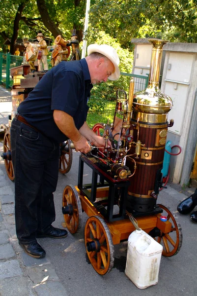 Vídeň Rakousko Září 2006 Každoroční Setkání Varhanních Hráčů Různými Varhanami — Stock fotografie