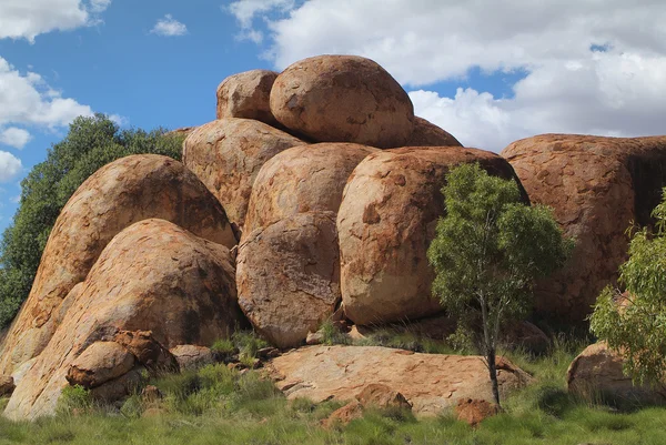 Austrália, Devils Marbles — Fotografia de Stock