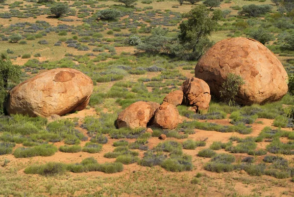 Australia, Mármoles del diablo —  Fotos de Stock