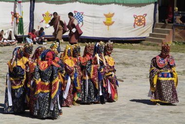 Bhutan, Haa, Tshechu