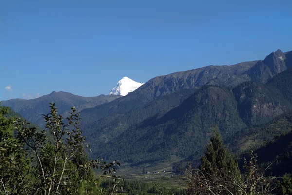 Bhutan, Paro vallei — Stockfoto