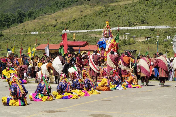 Bhutan, Haa, Tshechu, 1000-270 — Stok fotoğraf