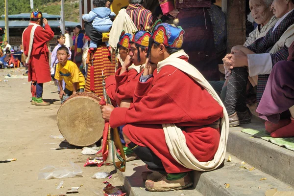Бутан, Haa, Tshechu, 1000-257 — стокове фото