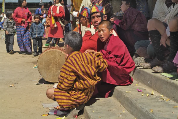 Bhutan, Haa, Tshechu, 1000-255 — Stok fotoğraf