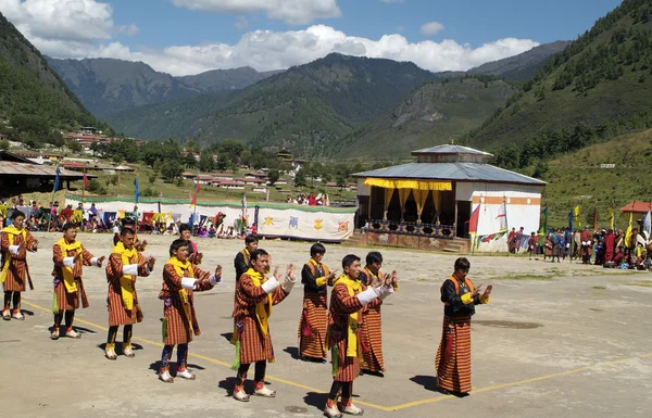 Bhutan, Haa, Tshechu, 1000-155 — Stok fotoğraf