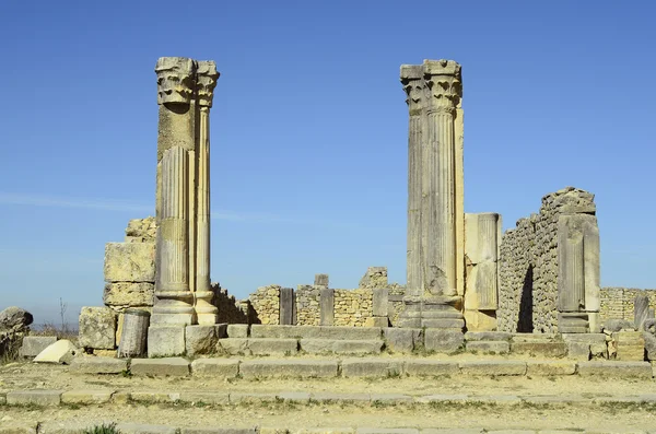 Maroko, Volubilis — Zdjęcie stockowe