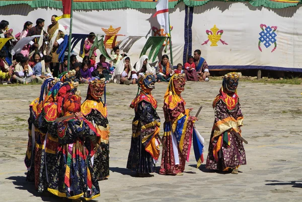 Bhutan, Haa, Tshechu — Stok fotoğraf