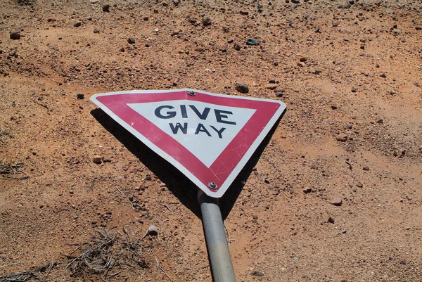 Australia, znak drogowy — Zdjęcie stockowe