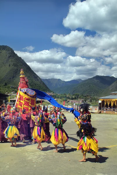 Bhutan, Haa, Tshechu, 1000-261 — Stock Photo, Image