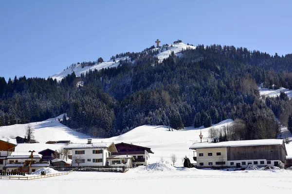 Rakousko, zima — Stock fotografie