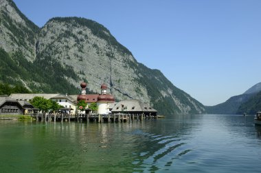 church of St. Bartholomew on Koenigsee lake